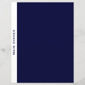 Hoofddeksels | Ontvanger divider | Eenvoudige mari (Achterkant)