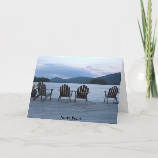 Hoofddok, North Point Kaart (Voorkant)