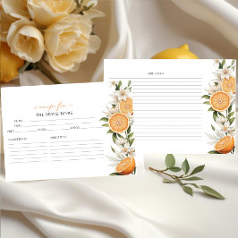 hoofddrukknop | Citroen Vrijgezellenfeest Recept K Kaart