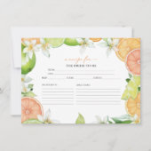 hoofddrukknop | Citrus Vrijgezellenfeest Recept Ka Kaart (Voorkant)