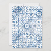 hoofddrukknop | Mediterraan Vrijgezellenfeest van  Kaart (Achterkant)