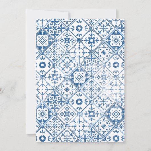 hoofddrukknop | Mediterraan Vrijgezellenfeest van  Kaart (Achterkant)