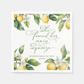 hoofddrukknop | Mediterraan Vrijgezellenfeest van  Servet (Voorkant)