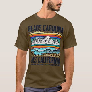  hoofden Carolina Tail California Summer Beac T-shirt