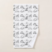 Hoofden Collectie Kinderen Bad Handdoek (Handdoek)
