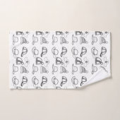 Hoofden Collectie Kinderen Bad Handdoek (Handdoek)