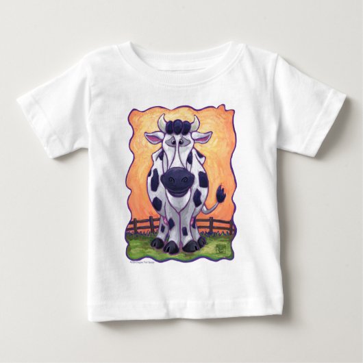 Hoofden en mails Kutten Koe art T-shirts (Voorkant)