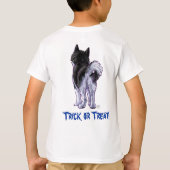 Hoofden en staarten Husky Dit is mijn kostuum T-shirt (Achterkant)