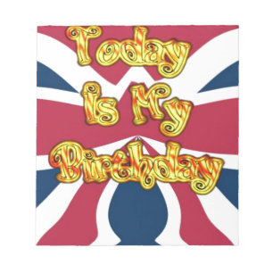 Hoofden UP-Hakuna Matata Today is mijn verjaardag. Notitieblok