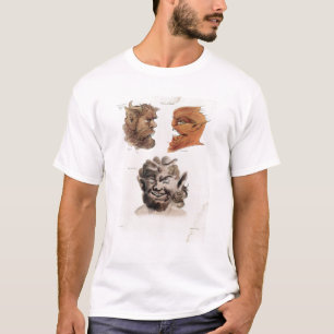 Hoofden van de boze demonen t-shirt