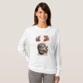 Hoofden van de boze demonen t-shirt (Voorkant volledig)