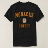Hoofden van de middelbare school van Monacan T-shirt (Design voorkant)