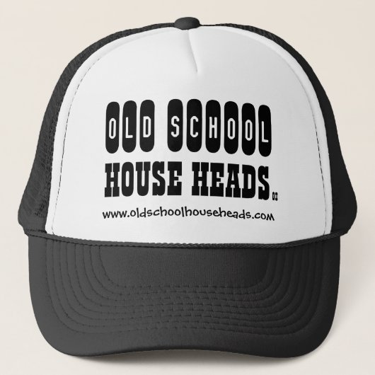 Hoofden van het oude schoolhuis Trucker Hat 1 Pet (Voorkant)