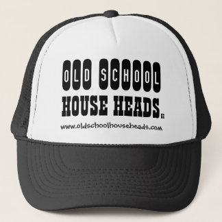 Hoofden van het oude schoolhuis Trucker Hat 1 Trucker Pet