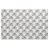 hoofden van twee paarden stof (Fat Quarter)