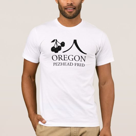 Hoofden voor Oregon 1 T-shirt (Voorkant)