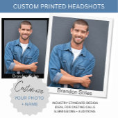 Hoofdfoto's voor het Gieten Vraag - 8x10 Acting Pr Foto Afdruk