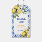 HOOFDGEBRUIK CITROEN BRUIDSSLUIERFEESTJE CADEAULABEL (Voorkant)