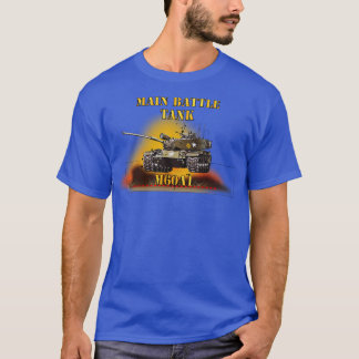 Hoofdgevechtstank M60A1 W Vuur T-shirt