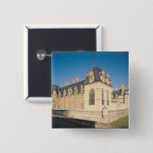 Hoofdgevel en zuidelijke gevel vierkante button 5,1 cm (Voorkant /achterkant)