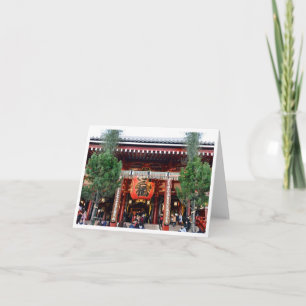 Hoofdhal, Senso-ji Tempel, Asakusa: Tokio  Kaart