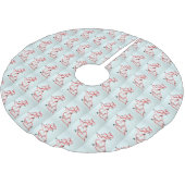 HOOFDHOORZITTEN CHRISTMAS TREE SKIRT KERSTBOOM ROK (Gekanteld)