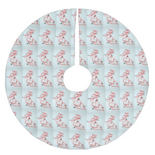 HOOFDHOORZITTEN CHRISTMAS TREE SKIRT KERSTBOOM ROK