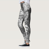 HOOFDHORSEMAN CLOWN, HALLOEEN ZEBRA LEGGINGS (Links)