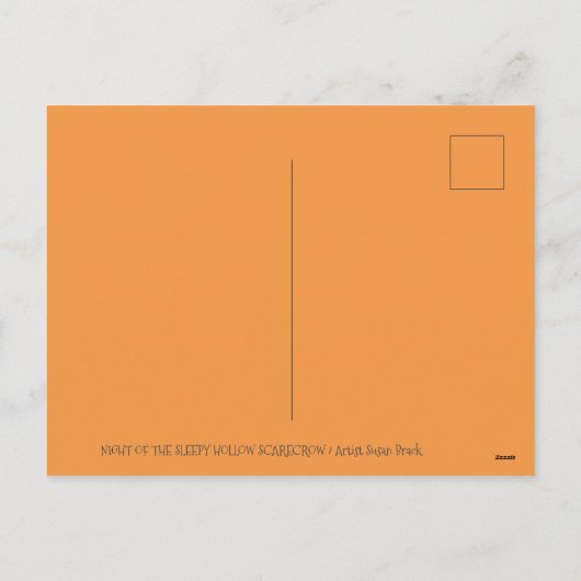 HOOFDHORSEMAN SCHERM OP WITTE MULE HOLIDAAG FEESTDAGENKAART (Achterkant)