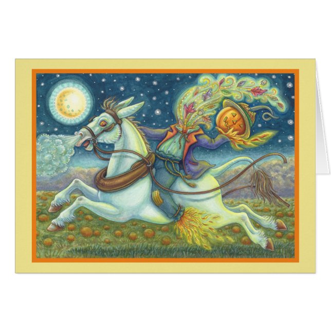 HOOFDHORSEMAN SCHERM WENSKAART leeg (Voorkant Horizontaal)
