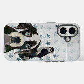 Hoofdige Hond & Valken iPhone hoesje (Achterkant (horizontaal))