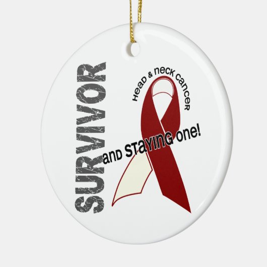 HOOFDKANKEROVERLEVING 1 KERAMISCH ORNAMENT (Links)