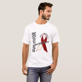 HOOFDKANKEROVERLEVING 1 T-SHIRT (Voorkant volledig)