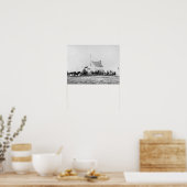 Hoofdkantoor van de Commissie voor Volksgezondheid Poster (Keuken)