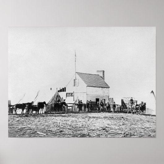 Hoofdkantoor van de Commissie voor Volksgezondheid Poster (Voorkant)