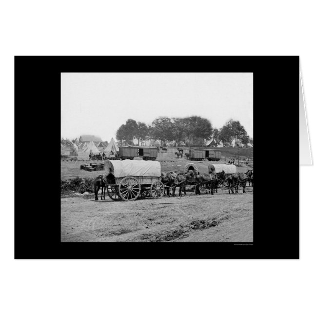 Hoofdkantoor van generaal McClellan 1862 (Voorkant Horizontaal)