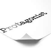 Hoofdkenmerk van het leven van de protectionist foto afdruk (Hoek)