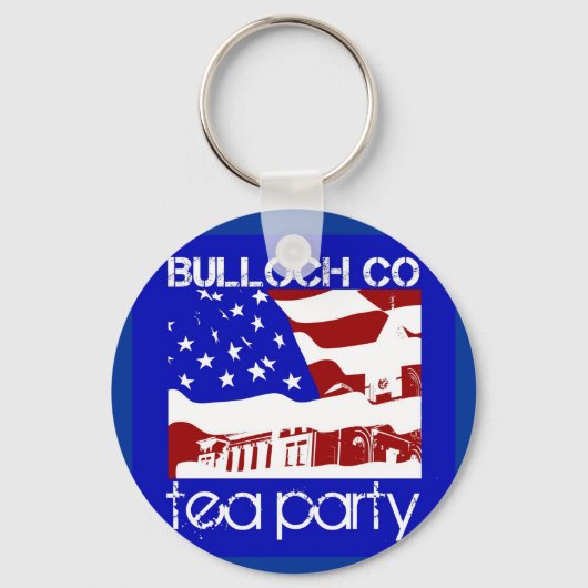 Hoofdketen Bulloch Co. Tea Party Sleutelhanger (Voorkant)
