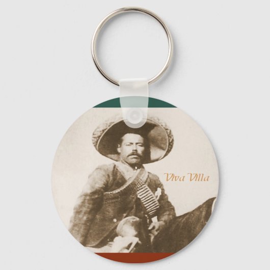 Hoofdketen Pancho Villa Sleutelhanger (Voorkant)
