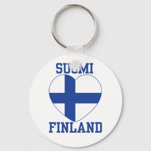 Hoofdketen SUOMI FINLAND Sleutelhanger