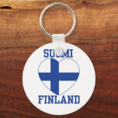 Hoofdketen SUOMI FINLAND Sleutelhanger (Voorkant)