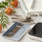 Hoofdketen van de Lichte Rechthoek van Duck Island Sleutelhanger (Voorkant Rechts)