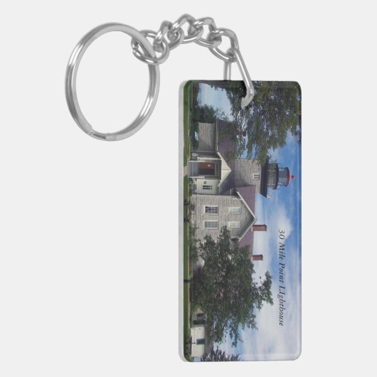 Hoofdketen van de vuurtoren van 30 Mile Point Sleutelhanger (Voorkant Links)