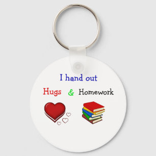 Hoofdketen van hoeren en huiswerkleraren sleutelhanger