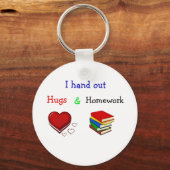 Hoofdketen van hoeren en huiswerkleraren sleutelhanger (Voorkant)