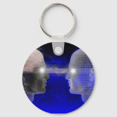 Hoofdketen voor hersenoverdracht sleutelhanger (Voorkant)