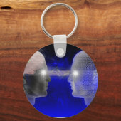 Hoofdketen voor hersenoverdracht sleutelhanger (Voorkant)