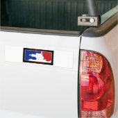hoofdkleur van de league bumpersticker (Op Truck)