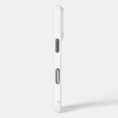Hoofdkussen Initiaal Plus Naam & Bloemen Ontwerp Case-Mate iPhone Case (Achterkant / Rechts)