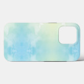 Hoofdkussen met zachte pastel waterverf Case-Mate iPhone case (Achterkant (horizontaal))